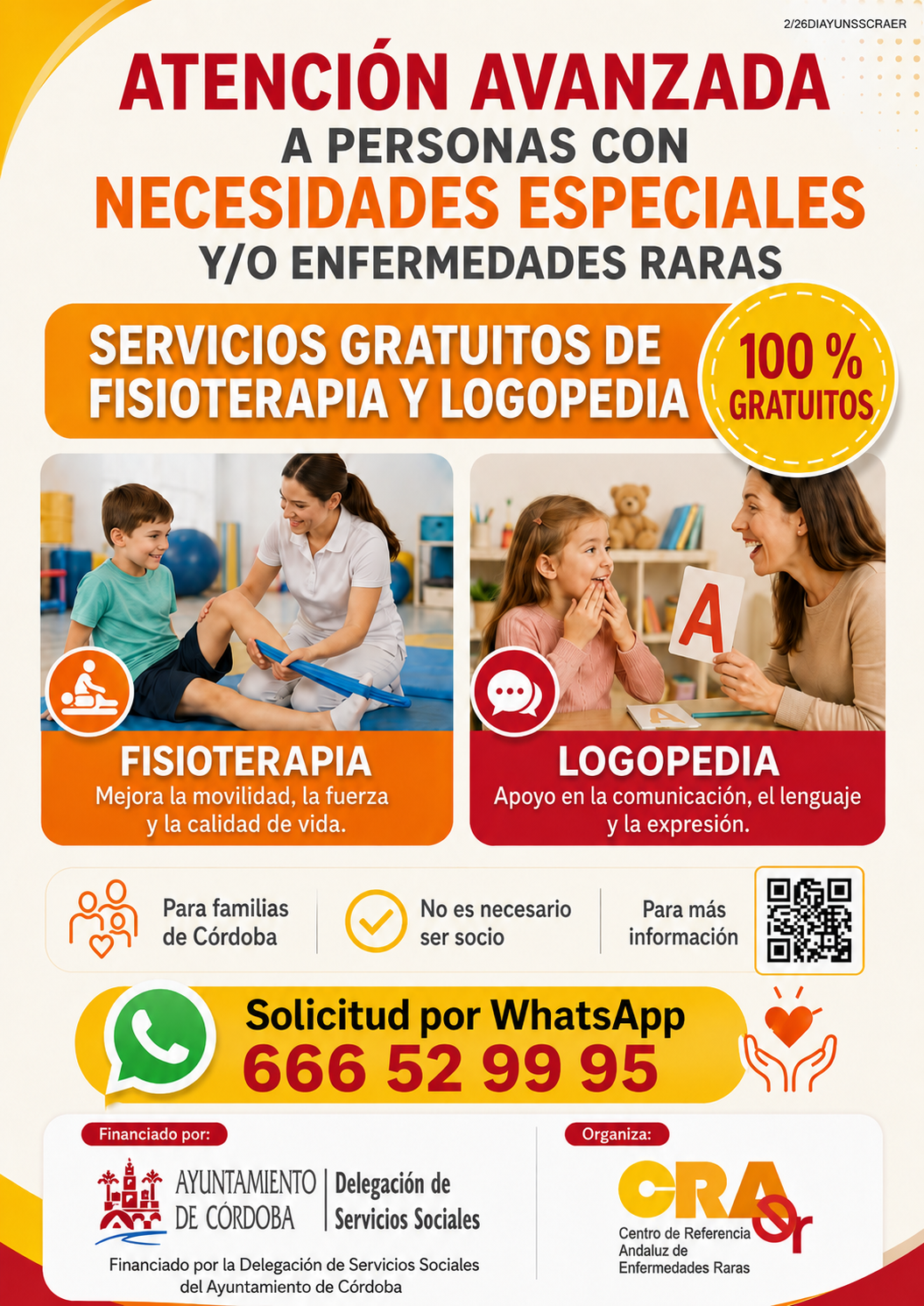 ATENCION AVANZADA A PERSONAS CON NECESIDADES ESPECIALES Y/O ENFERMEDADES RARAS